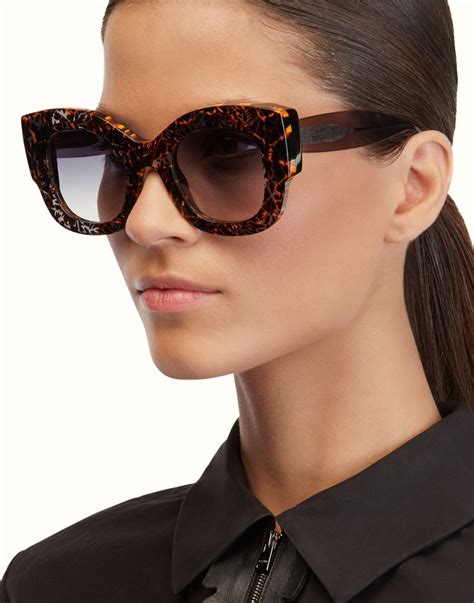 lentes fendi mujer|fendi rimless sunglasses.